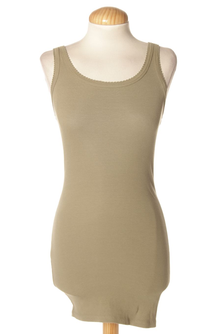 Robe casual Bershka de la taille XS, de couleur vert