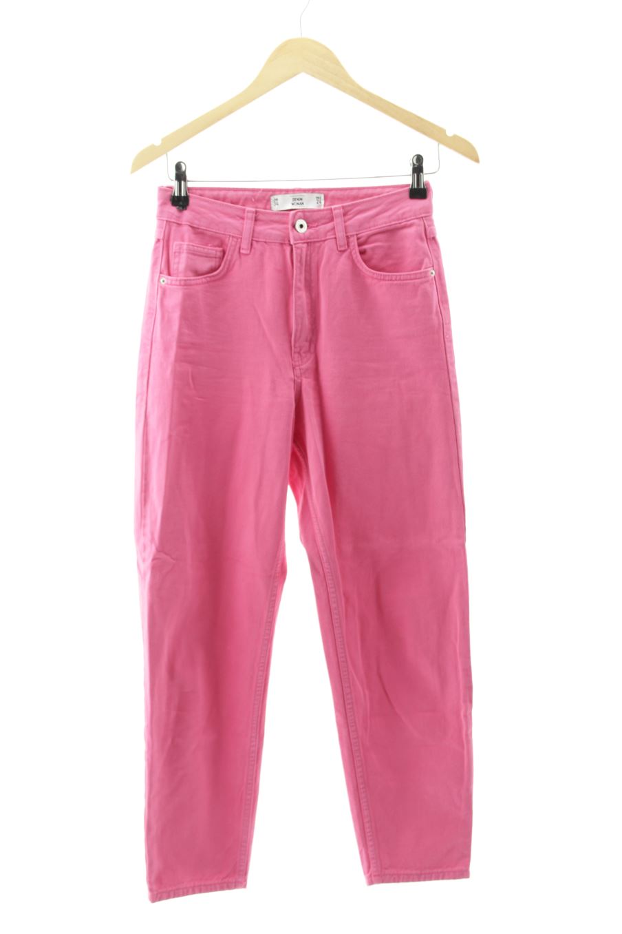 Jeans Denim de la taille 34, de couleur rose de denim