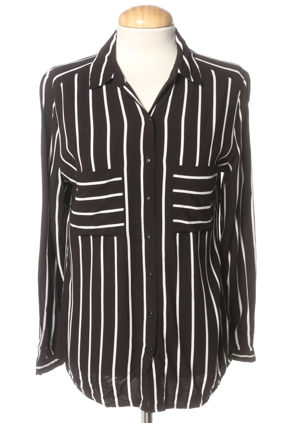 Camicia de Cache cache de la talla 34, de color righe