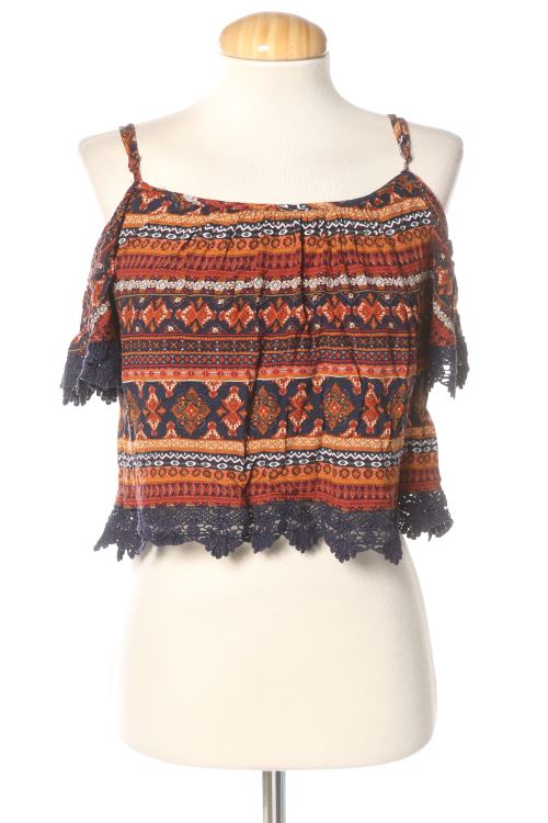 Blusa a maniche corte