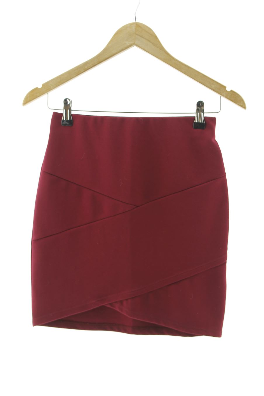 Jupe Cache cache de la taille 34, de couleur bordeaux