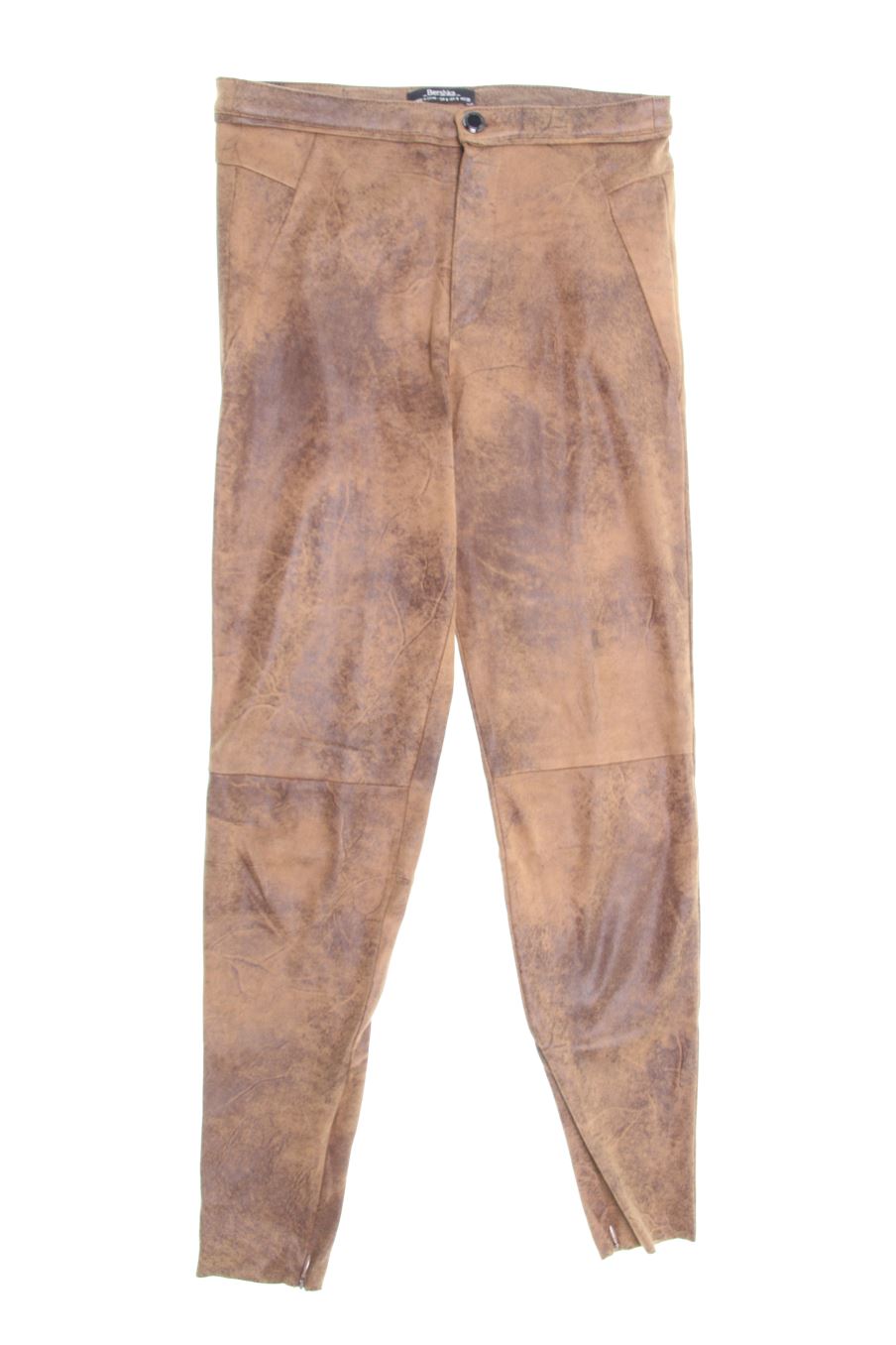 Leggings de Bershka de la talla M, de color marrón