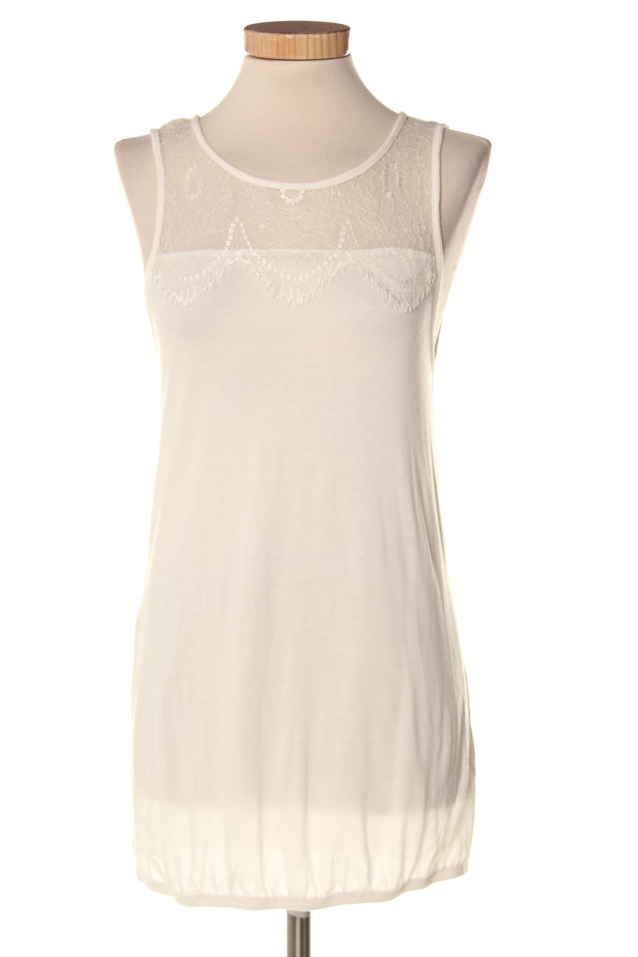 Top de Only de la talla M, de color blanco