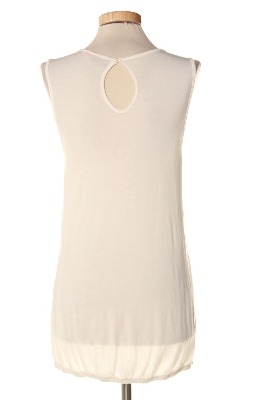 Top de Only de la talla M, de color blanco