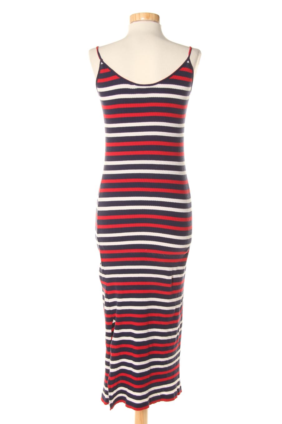 Einfaches Kleid von Enfasis Größe 40, Farbe Gestreift, für