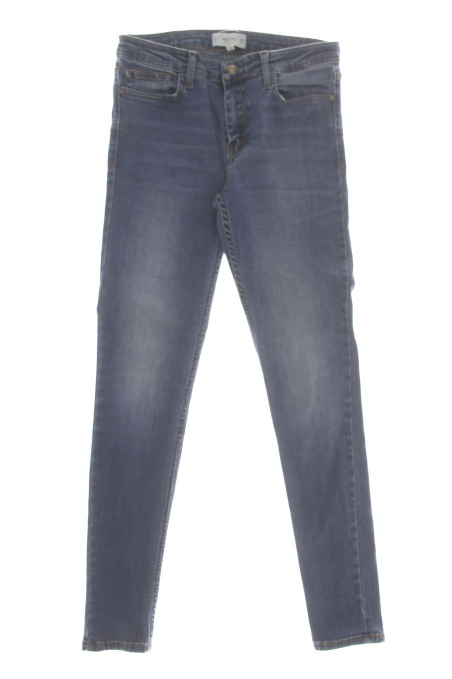 Jeans Mango de la taille 38, de couleur bleu de denim