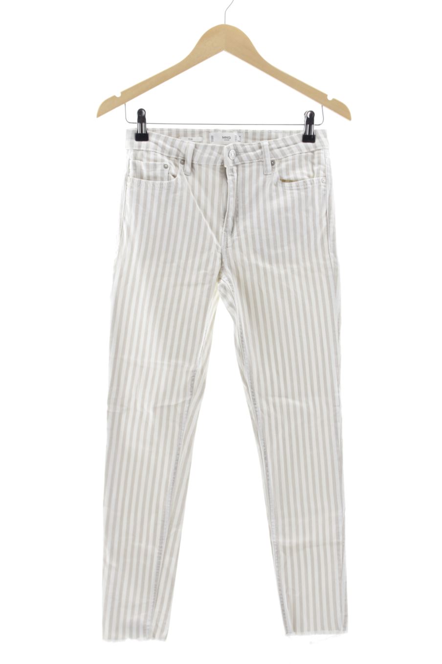 Vaquero de Mango de la talla 36, de color rayas de ropa vaquera