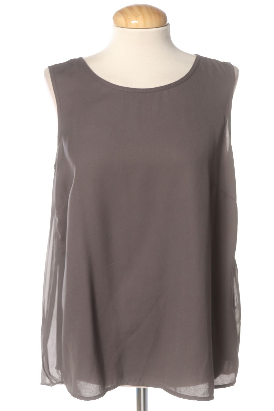 Blouse à manches courtes Street one de la taille 38, de couleur gris