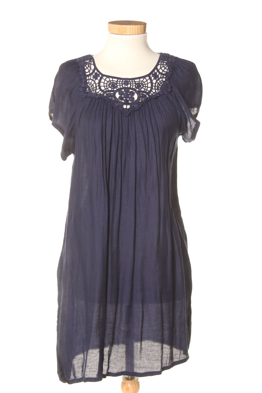 Robe casual Etam de la taille 38, de couleur bleu marine