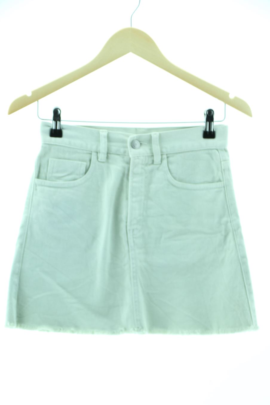 Jupe Melville de la taille 36, de couleur vert de denim