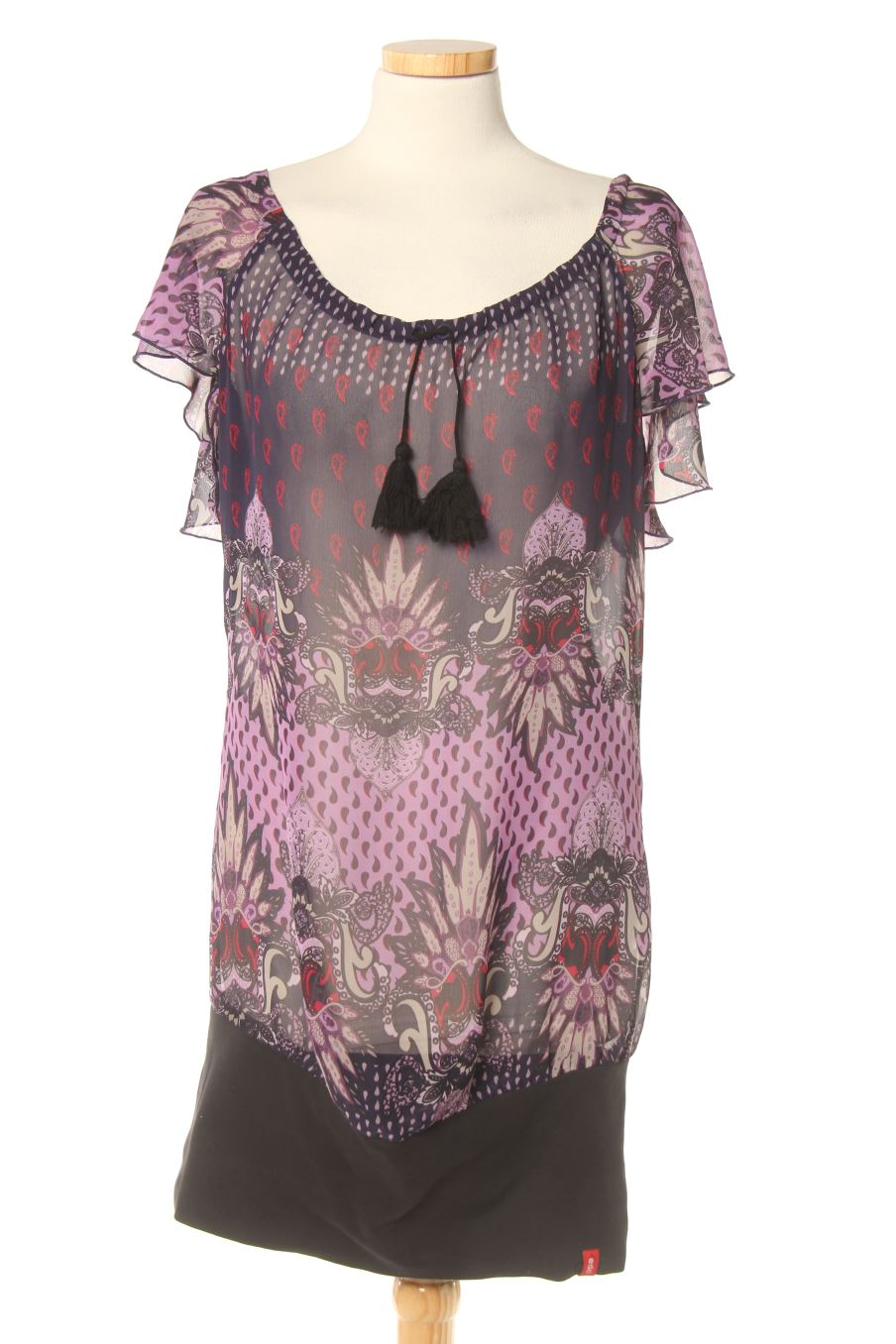 Robe casual Edc (ESPRIT) de la taille 34, de couleur imprimés