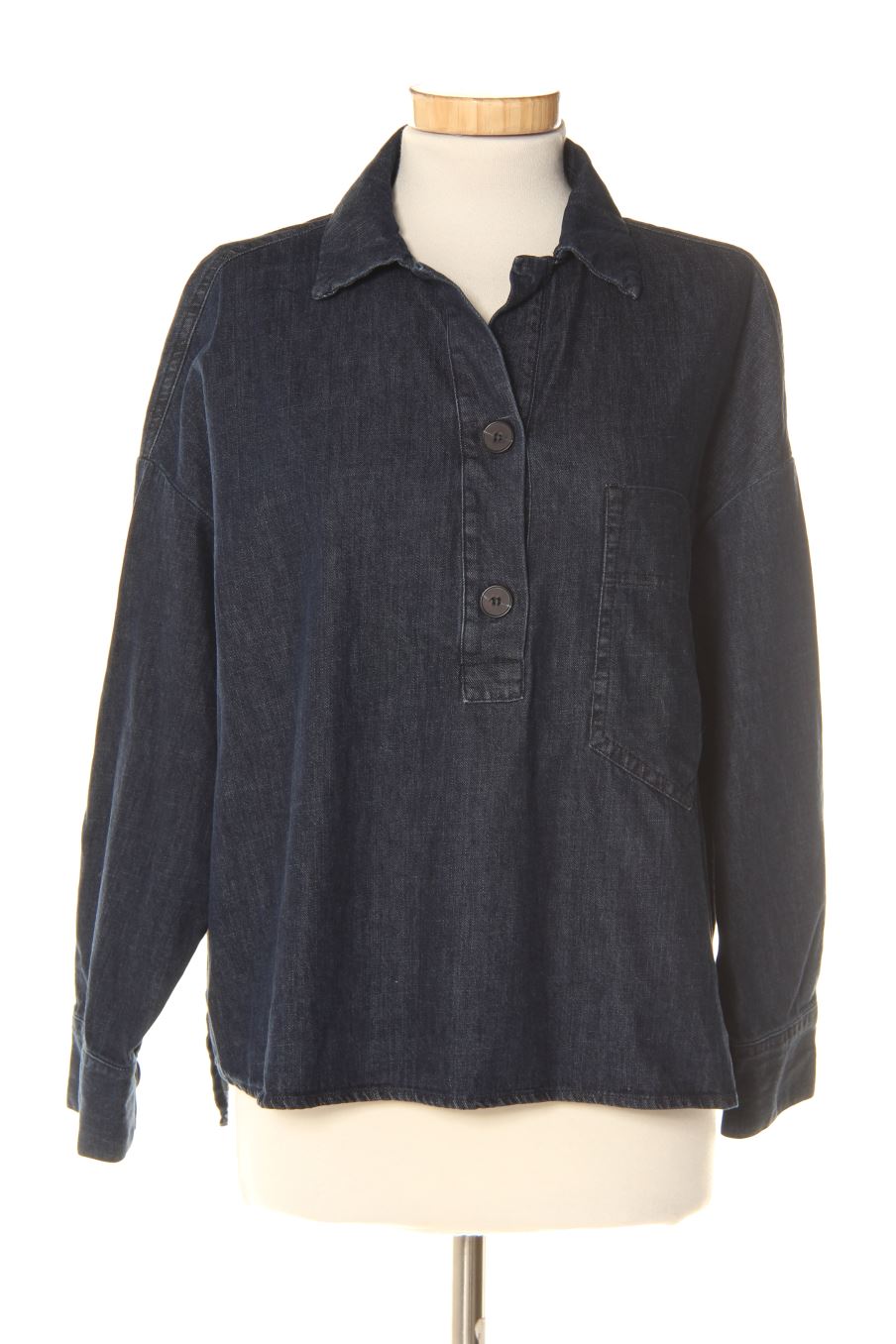 Chemise BIMBA Y LOLA de la taille XS, de couleur bleu de denim