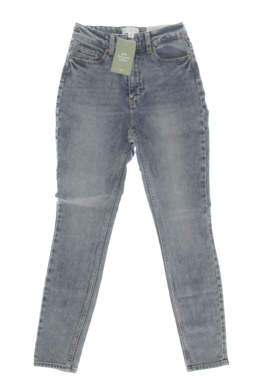Jeans H&M de la taille 36, de couleur bleu de denim