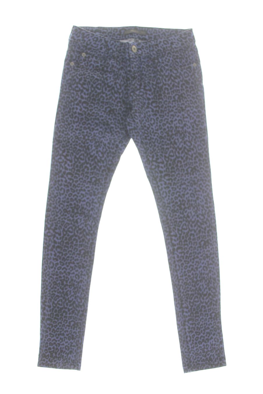Vaqueros de Pull & Bear de la talla 34, de color animal print de ropa vaquera