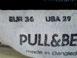 Vaquero de Pull & Bear de la talla 36