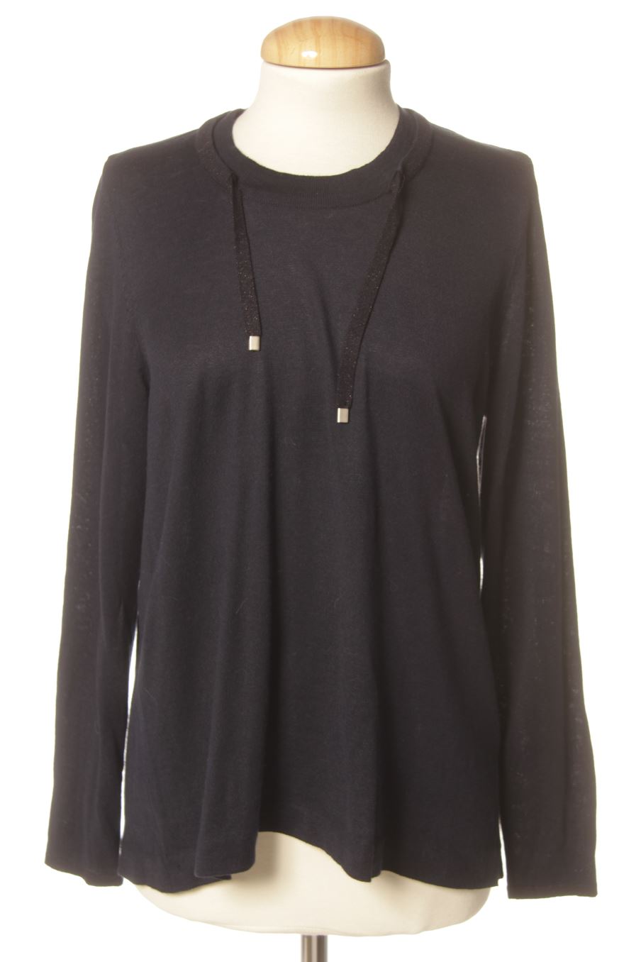 Pull gollehaug de la taille 38, de couleur bleu