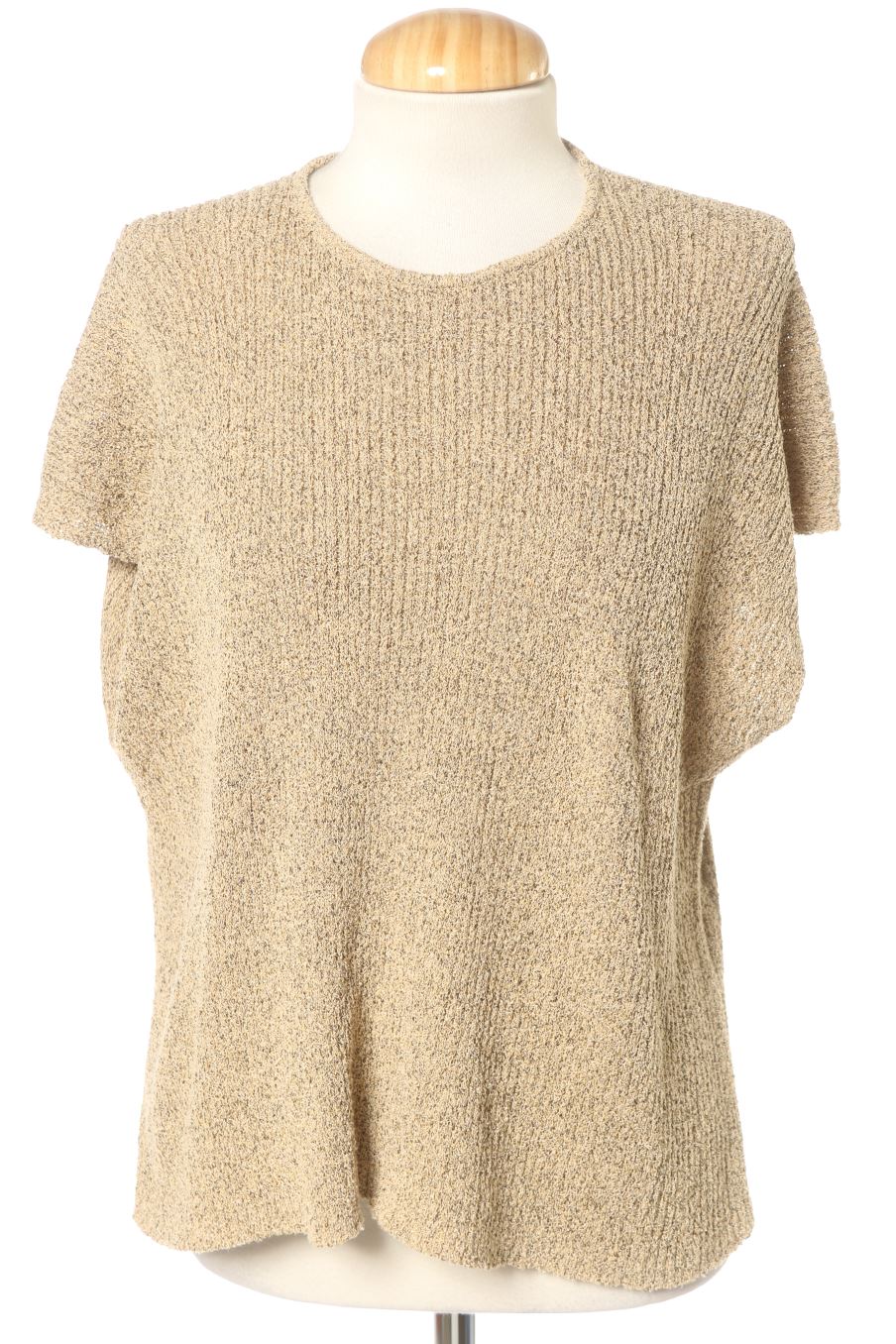Top Zara de la taille S, de couleur beige