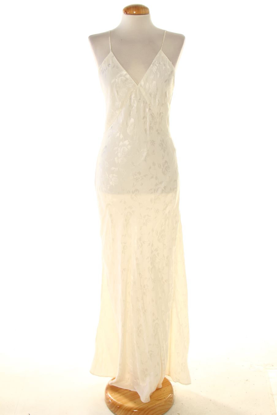 Vestido elegante de Zara de la talla S, de color blanco