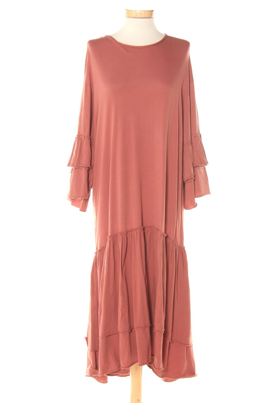 Vestido casual de Trf (ZARA) de la talla M, de color rosa