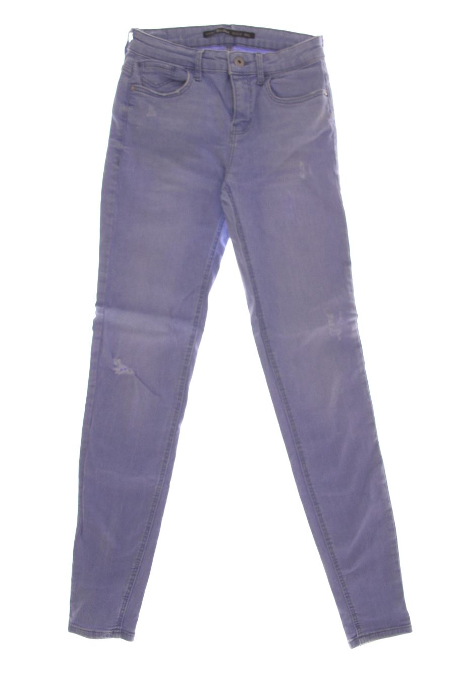 Jeans Bershka de la taille 34, de couleur bleu de denim