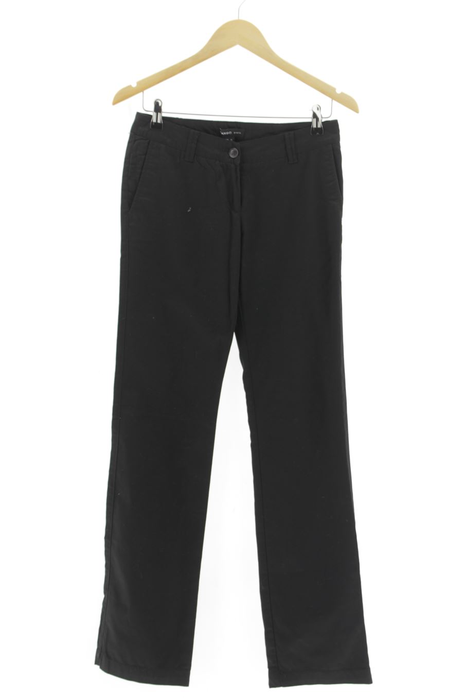Pantaloni de Mango de la talla 36, de color nero