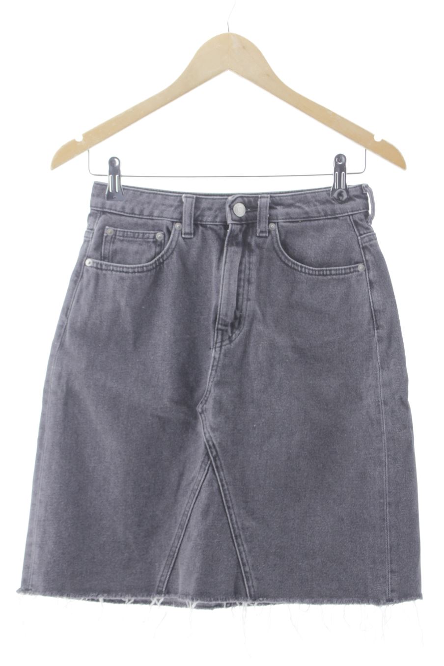 Jupe mtwtfssweekday de la taille 36, de couleur noir de denim