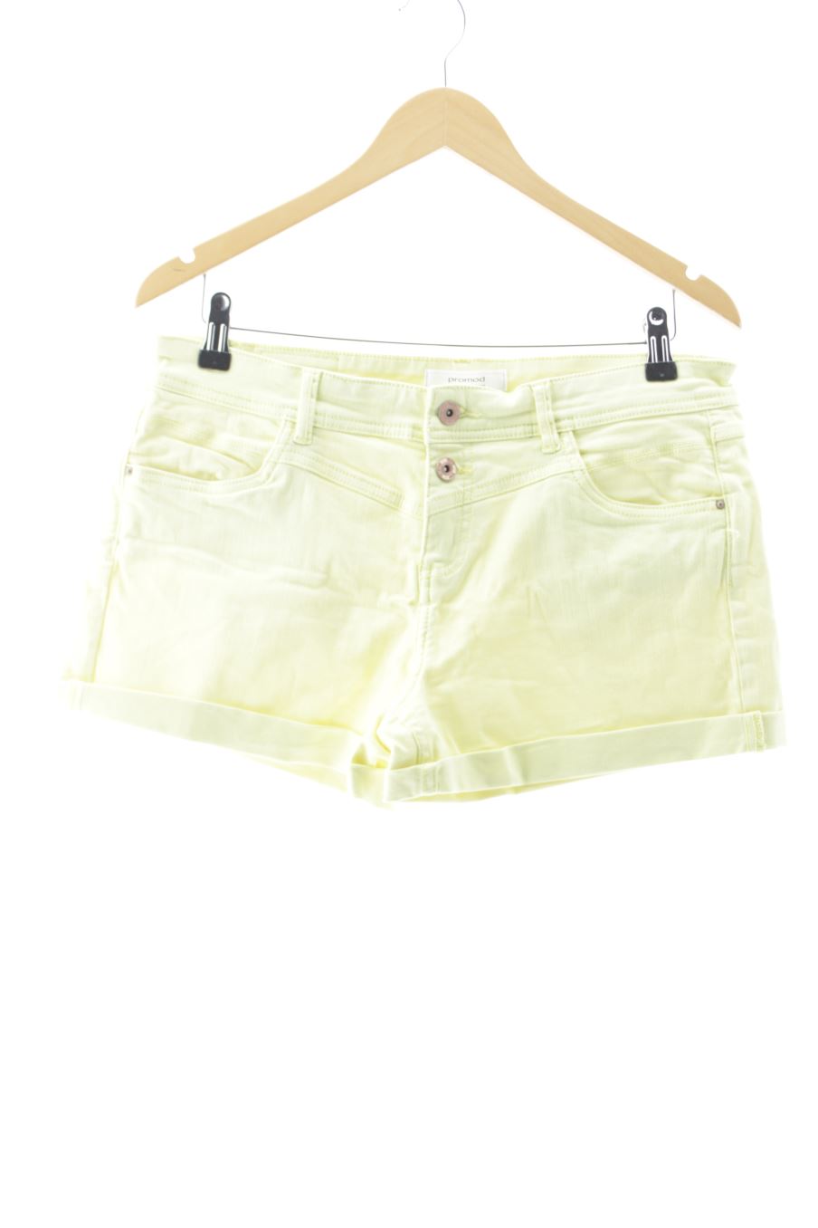 Shorts Promod de la taille 44, de couleur vert de denim