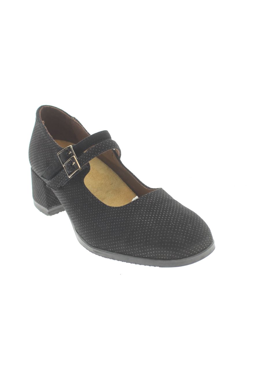 Zapatos de tacon de MIQUEL de la talla 38, de color negro de