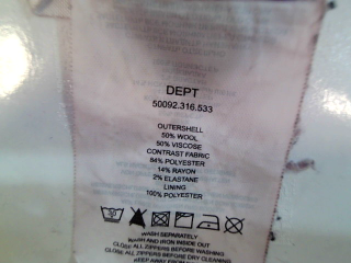 Faldas de Dept de la talla L, de color cuadros
