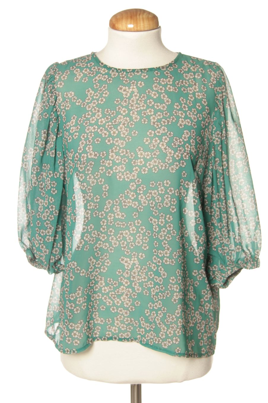 Blouse à manches courtes Gina Tricot de la taille 36, de couleur imprimés