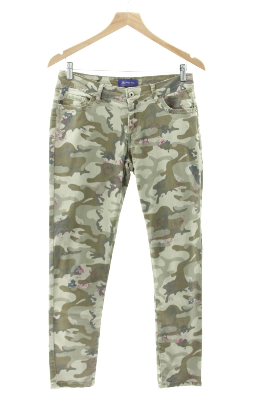 Jeans Jorge Juan de la taille 38, de couleur vert de denim