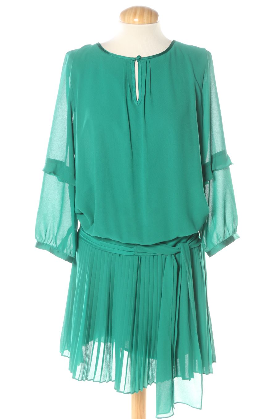 Vestido elegante de Tintoretto de la talla 40, de color verde