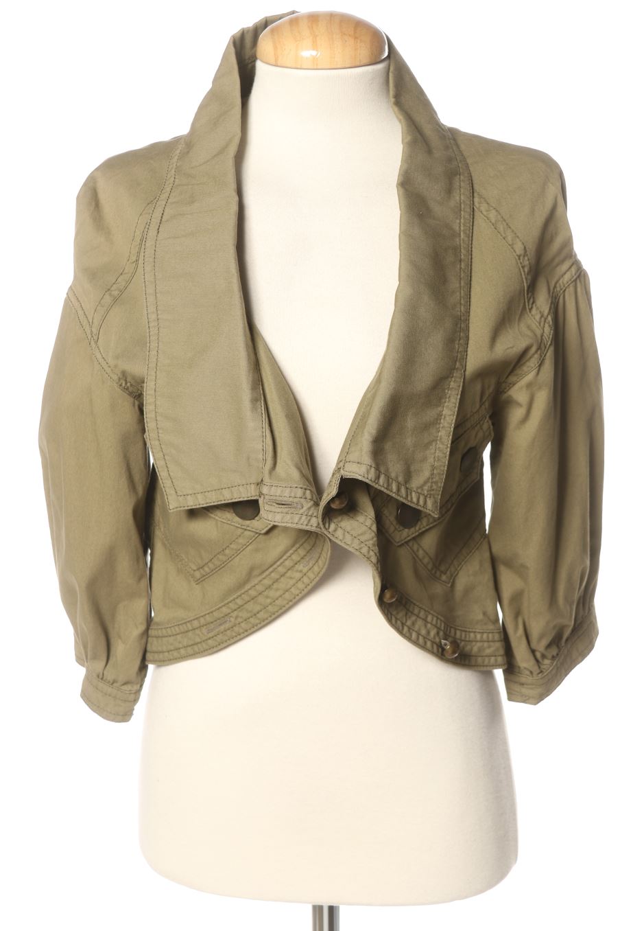 Gilet Mango de la taille M, de couleur vert de denim