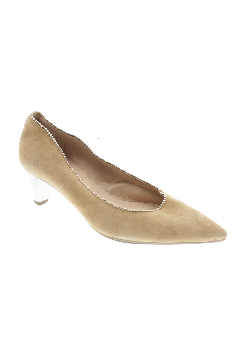 Zapatos de tacon de Hispanitas de la talla 36, de color marrón de