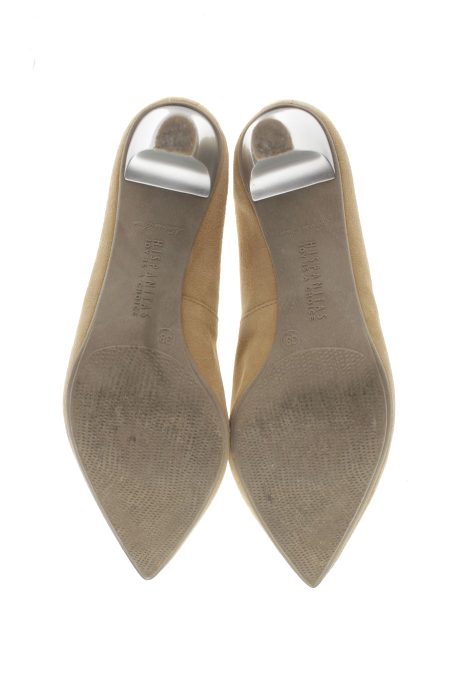 Zapatos de tacon de Hispanitas de la talla 36, de color marrón de