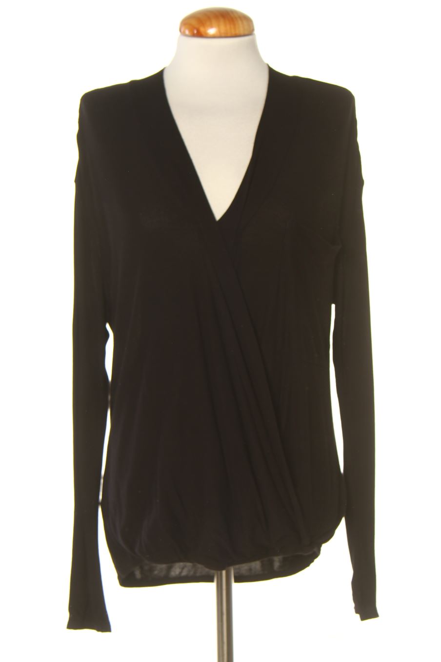 Blouse à manches longues Promod de la taille M, de couleur noir