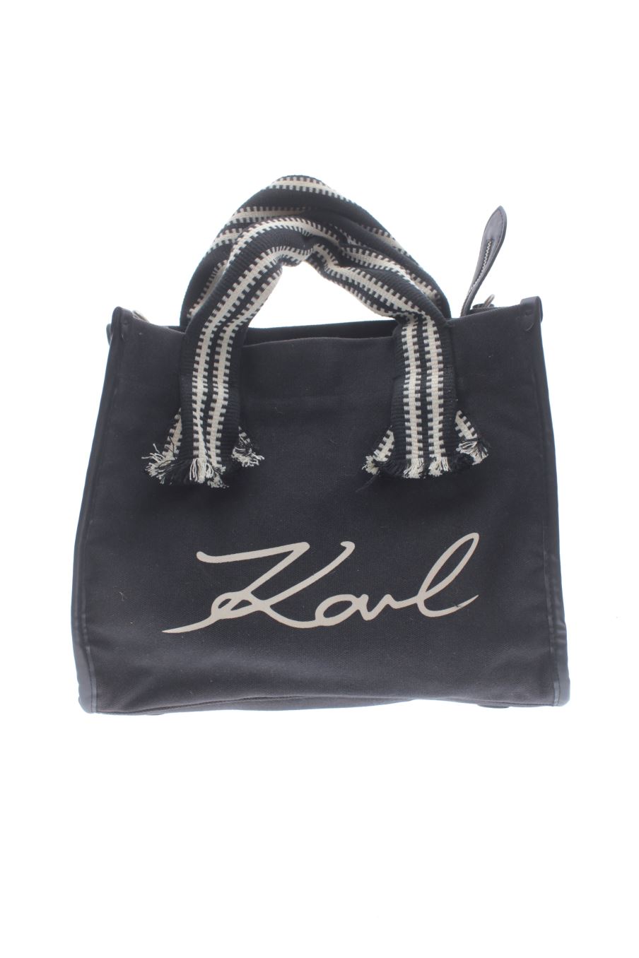 Bolso de Mano Negro de Karl Lagerfeld