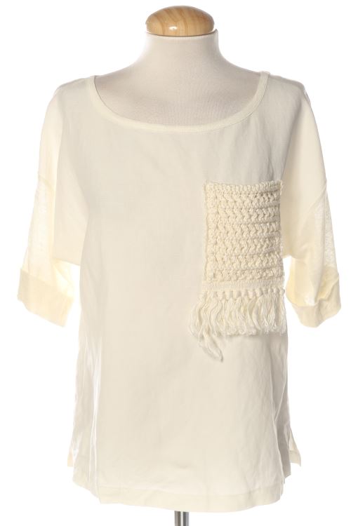 Blusa a maniche corte