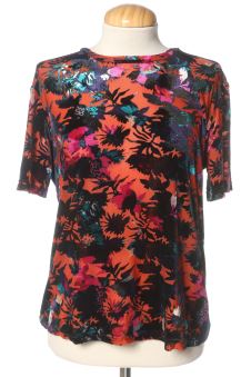 Blouse à manches courtes S ZARA TRAFALUC, photo 1 sur 2