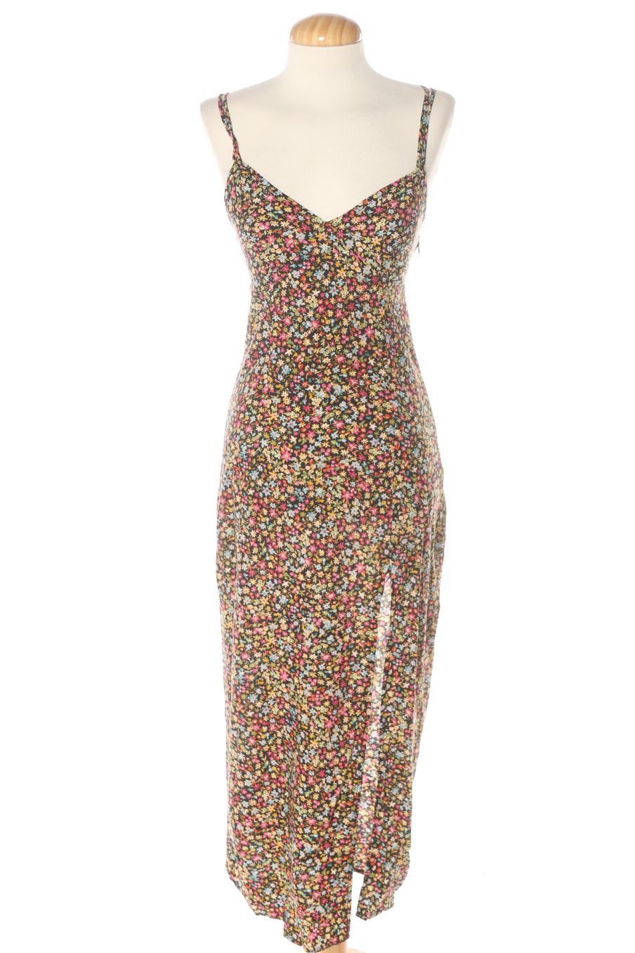 Robe casual Zara de la taille XS, de couleur fleurs