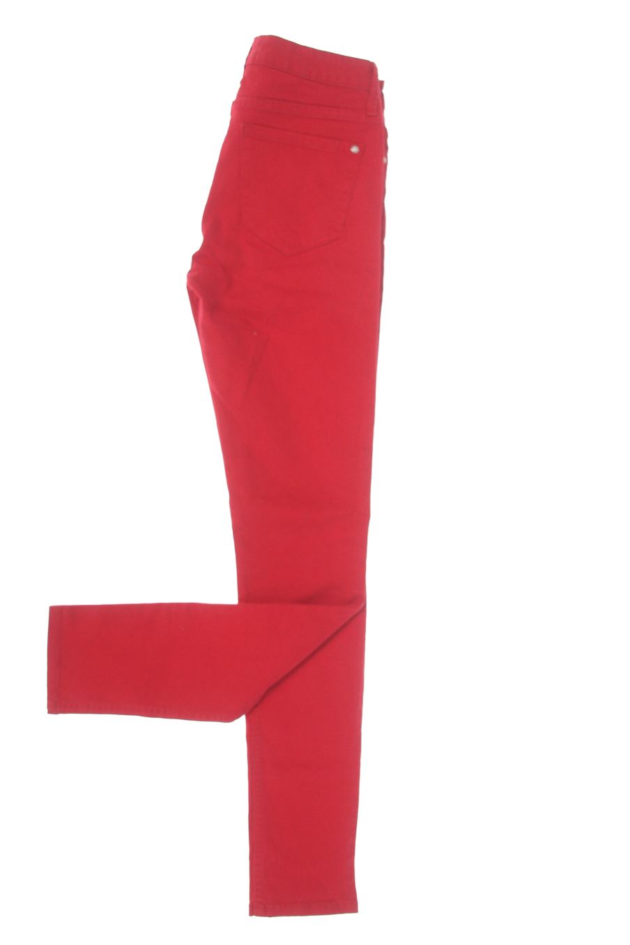 Vaquero de Mango de la talla 34, de color rojo de ropa vaquera