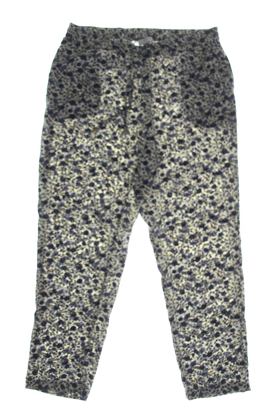 Pantalon Milano de la taille L, de couleur fleurs