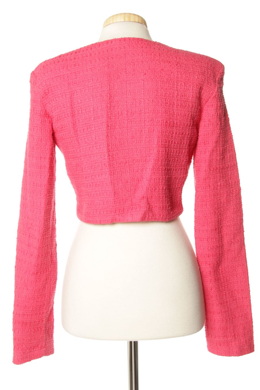 Blouse à manches longues Zara de la taille S, de couleur rose