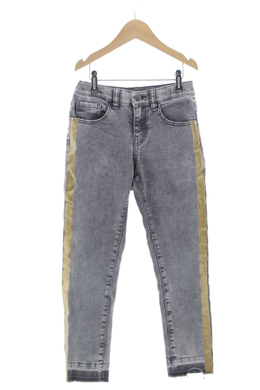 Vaquero de Benetton de la talla 7 años de denim de segunda mano