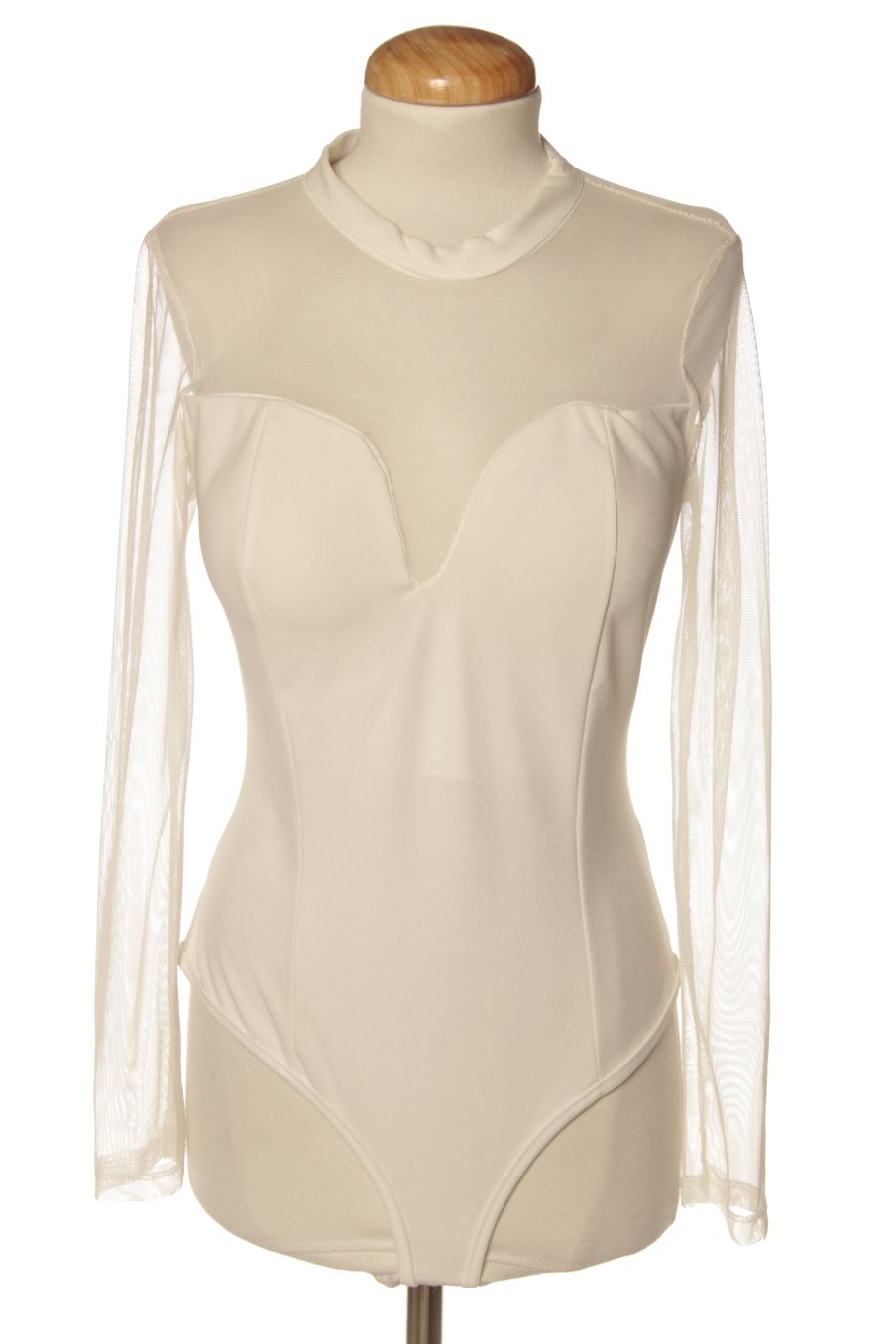 Body Made in italy de la taille S, de couleur blanc
