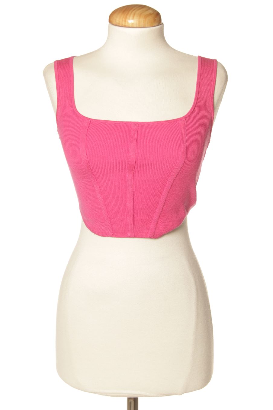 Top de H&M de la talla XS, de color rosa