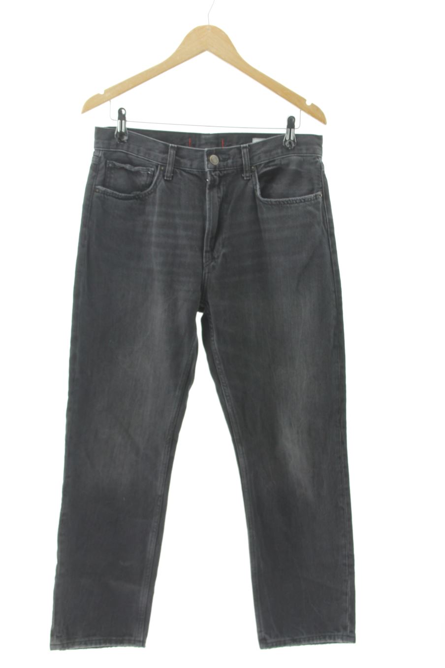 Jeans Zara de la taille 40, de couleur noir de denim