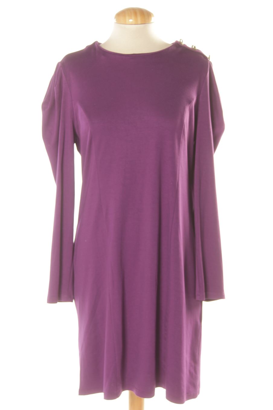 Robe casual Naf Naf de la taille 40, de couleur pourpre