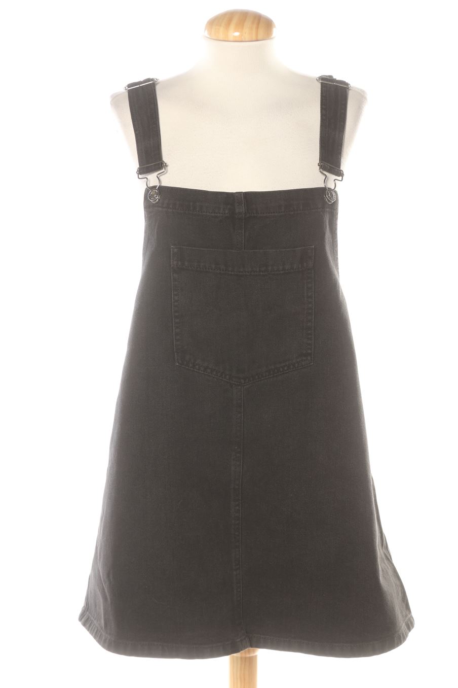Vestito casual de Pull & Bear de la talla L, de color nero