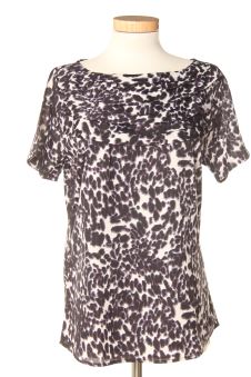 Kurzärmelige Bluse 38 Venca